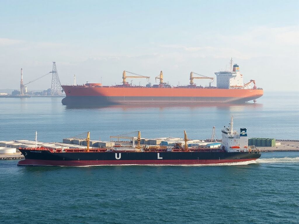 Öltanker im Persischen Golf